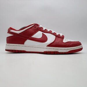 Nike Dunk Low Top Retro Men's Size 11  Gym Red White Training Shoes DD1391-602